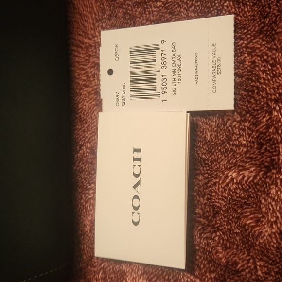 Coach camera crossbody